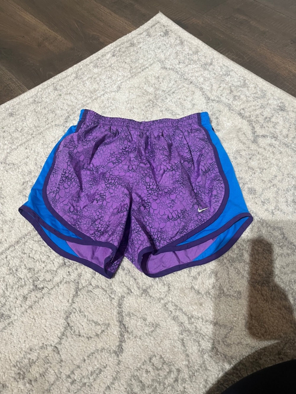 Nike Tempo Purple & Blue Athletic Shorts